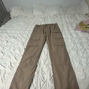 H&M Men's Khaki Cargo Pants